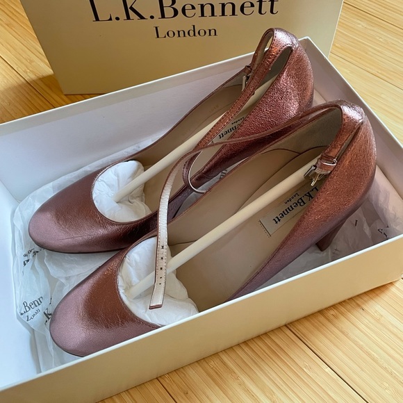 LK Bennett Imogen Closed Toe Court Shoe - Picture 4 of 10